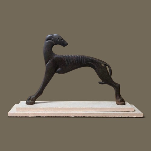 Antique art deco greyhound - antique,